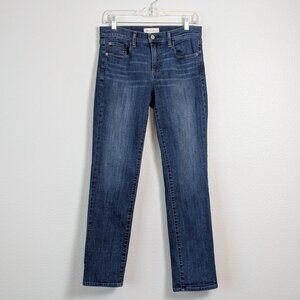 GAP Size 29 Stretch Straight Dark Indigo Jeans